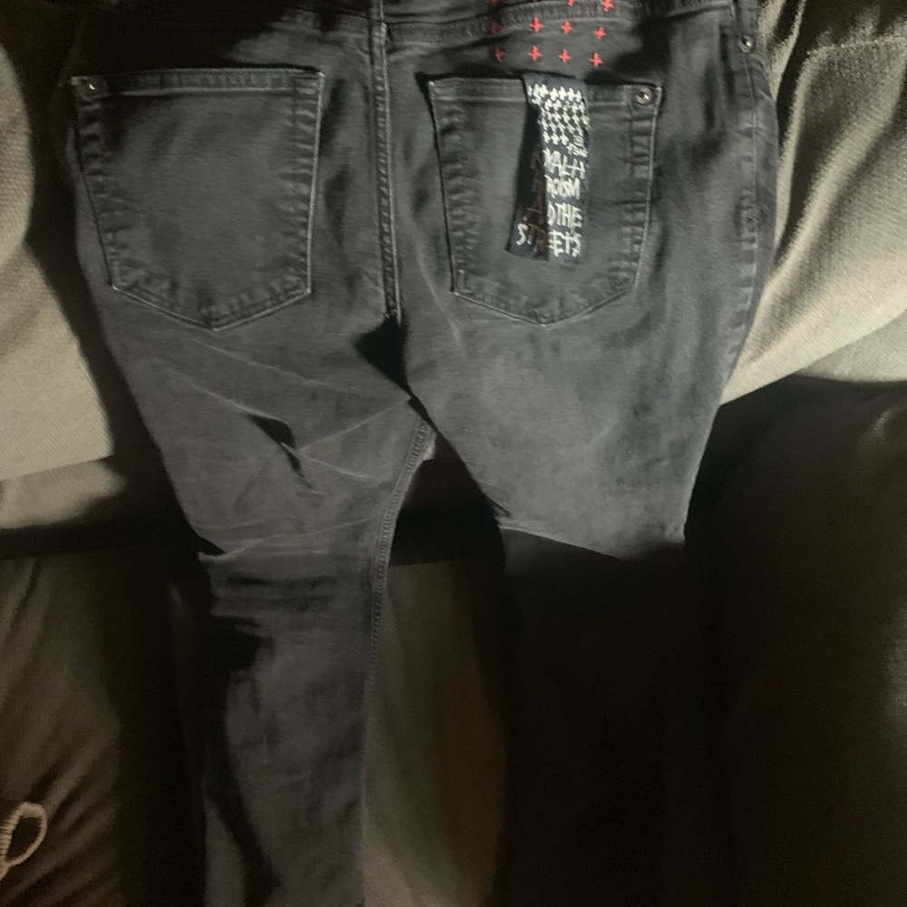 KSUBI Dark Fade Skinny jeans